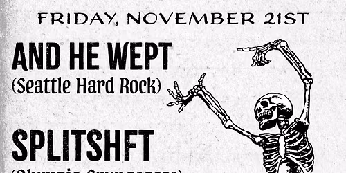 AND HE WEPT \/\/ SPLITSHFT \/\/ SURREAL