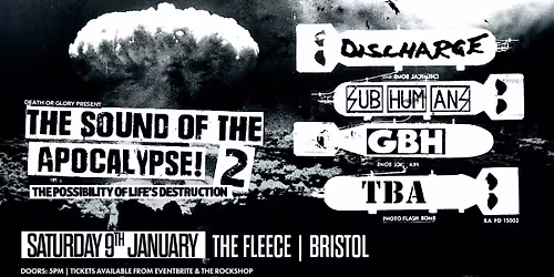 Sound Of The Apocalypse 2 - Subhumans + GBH + Discharge + More