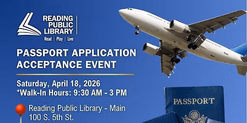 Passport Application Acceptance Event