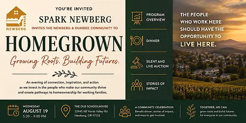 SPARK Newberg: Homegrown