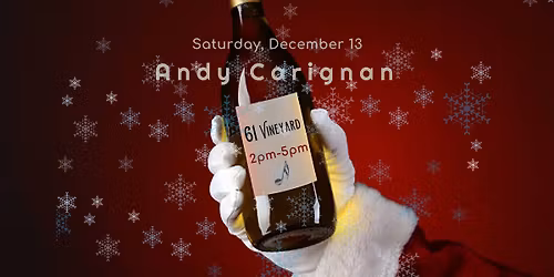 Andy Carignan at 61 Vineyard