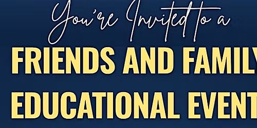 EFG "Friends and Family" Educational Event - December 6, 2025