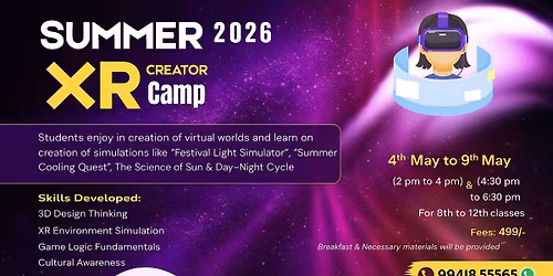 Summer XR Creator Camp 2026