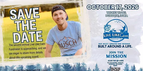 2nd Annual Live Like Cam Fall Fundraiser
