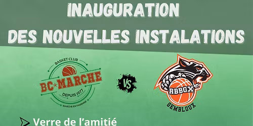 Inauguration et match P1 