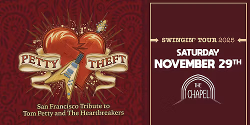 Petty Theft: SF Tribute to Tom Petty & The Heartbreakers