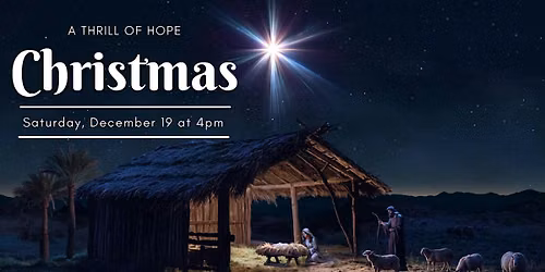 A Thrill of Hope (Christmas)