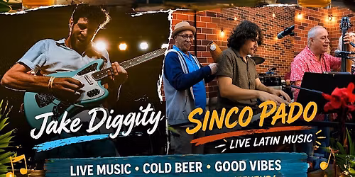 Jake Diggity & Sincopado -Sunday Summer Music Series at Shoreline Brewery