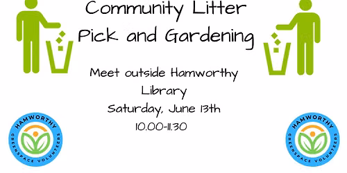 Community Litter Pick and Gardening - Starting at Hamworthy Library