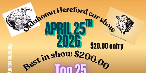 Oklahoma Hereford Association Car show