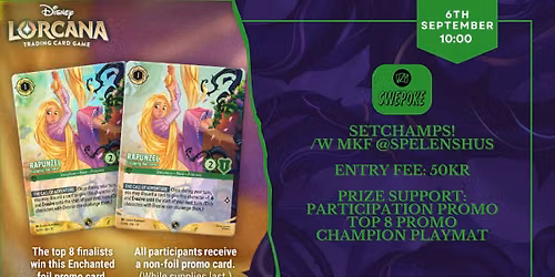 Swepoke - Disney Lorcana Attack of the Vine Setchamps \/w MKF