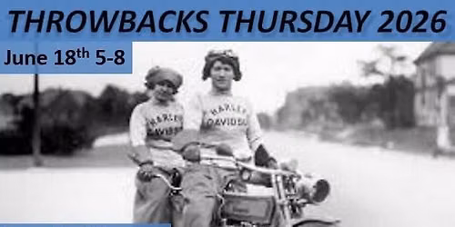 Throwbacks Thursday June 18, 2026