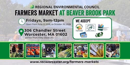 REC Farmers Market at Beaver Brook Park