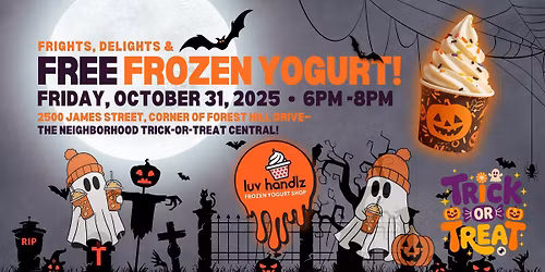Bring your buckets\u2014Forest Hill Drive\u2019s got the treats & Luv Handlz has the FroYo!