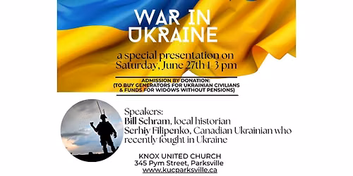 WAR IN UKRAINE - A special presentation.