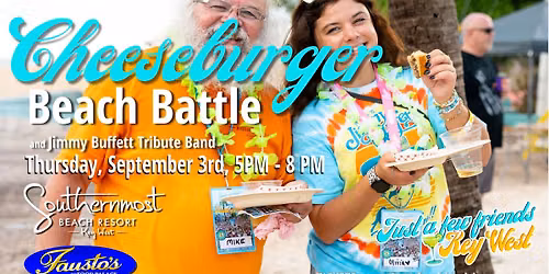 Cheese Burger Beach Battle and Tribute Concert