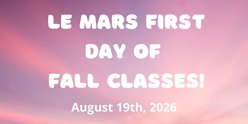 First Week of Classes for Dance, Cheer & Gymnastics!