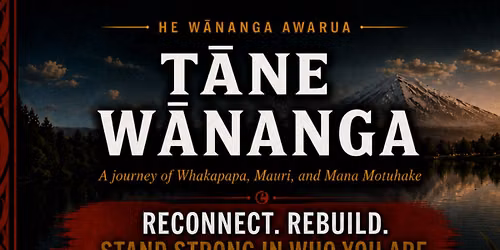 Tane Wananga | Reconnect. Rebuild. 