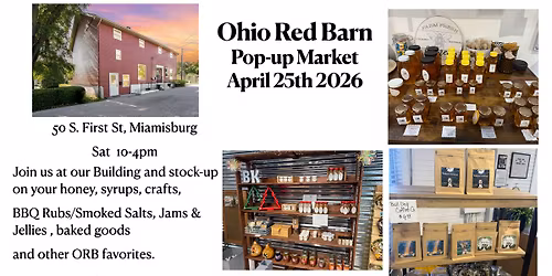 Ohio Red Barn Pop-Up Market