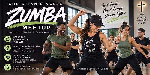 CHRISTIAN SINGLES ZUMBA MEETUP
