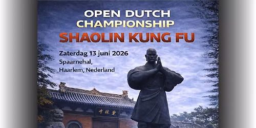 Open Dutch Championship Shaolin Kung Fu 