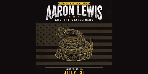Aaron Lewis And The Stateliners: 2026 American Tour