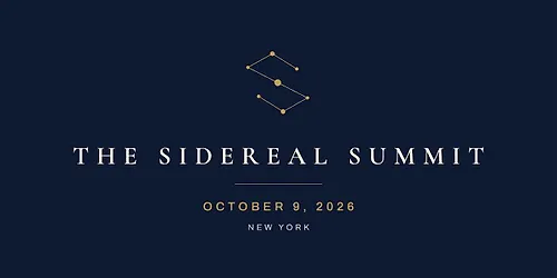 The Sidereal Summit 2026
