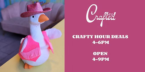 Crafty Hour on Thursdays!