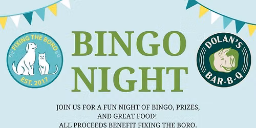 June Bingo at Dolans BBQ