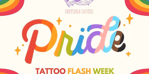 Inkytoria Pride Week Flash Tattoos