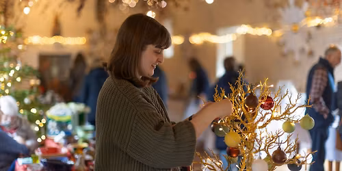 Christmas craft fair at Trelissick