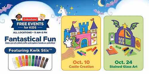 Free Kids Event: Fantastical Fun Featuring Kwik Stix\u2122 (Alexandria)