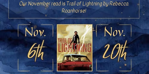 Capital Region Sci Fi & Fantasy Book Club Meetup: Trail of Lightning