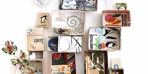 Collage Club Gvl  Workshop - Collage in Recycled Containers!