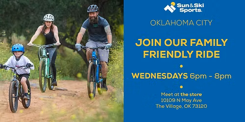 \ud83d\udeb2 Wednesday OKC Family Social Ride | Fun for All Ages! \ud83c\udf1f