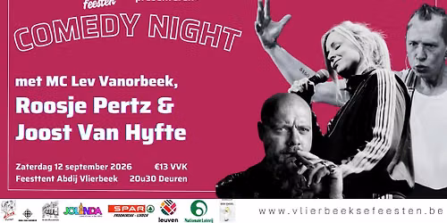 Comedy Night - Vlierbeekse Feesten 2026