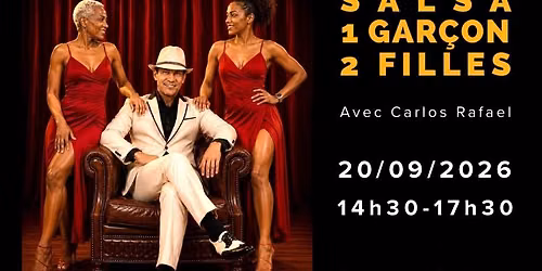 Stage de Salsa 1 garçon 2 filles
