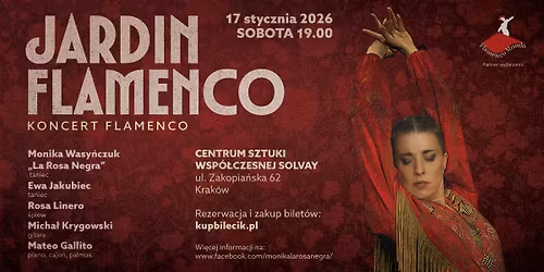 JARD\u00cdN FLAMENCO: koncert flamenco w Krakowie