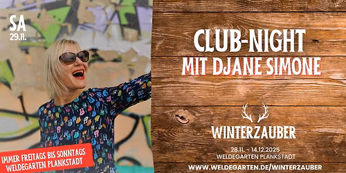 CLUB NIGHT mit Djane Simone - WINTERZAUBER 2025