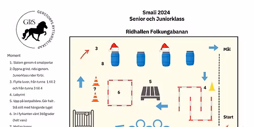 Öppenbanan Smali i ridhallen Folkungbanan