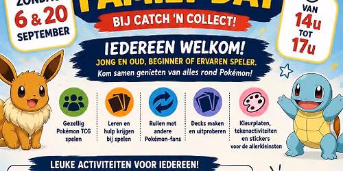 Pok\u00e9mon Friends & Family Day bij Catch \u2019n Collect!