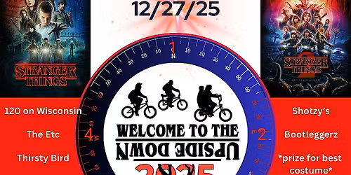 Stranger Things - Oconomowoc Pub Crawl