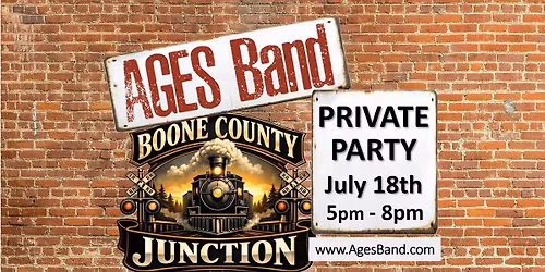 AGES Band @ Boone County Junction - Private Event