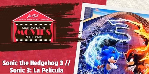 Monday Night Movies in the Park - Sonic the Hedgehog 3