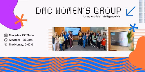 DMC Women's Group - Using Artificial Intelligence Well
