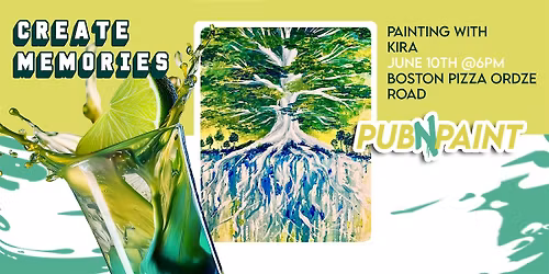 PubNPaint at Boston Pizza Ordze Rd June 10th(18+)
