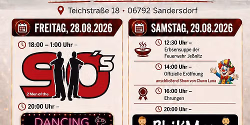 100 Jahre Feuerwehr Sandersdorf