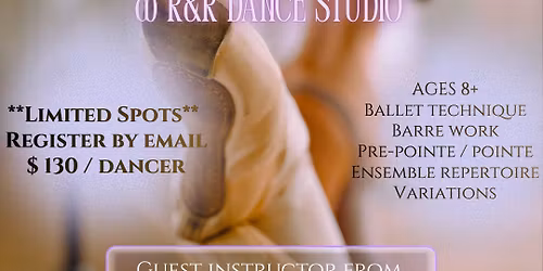 Summer Ballet Intensive @ R&R