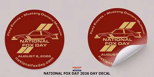National Fox Day at Mustang Owner's Museum - hosted by Foxy Events