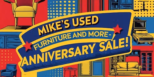 7 Year Anniversary Sale \/ Party 50% off entire store FREE BBQ